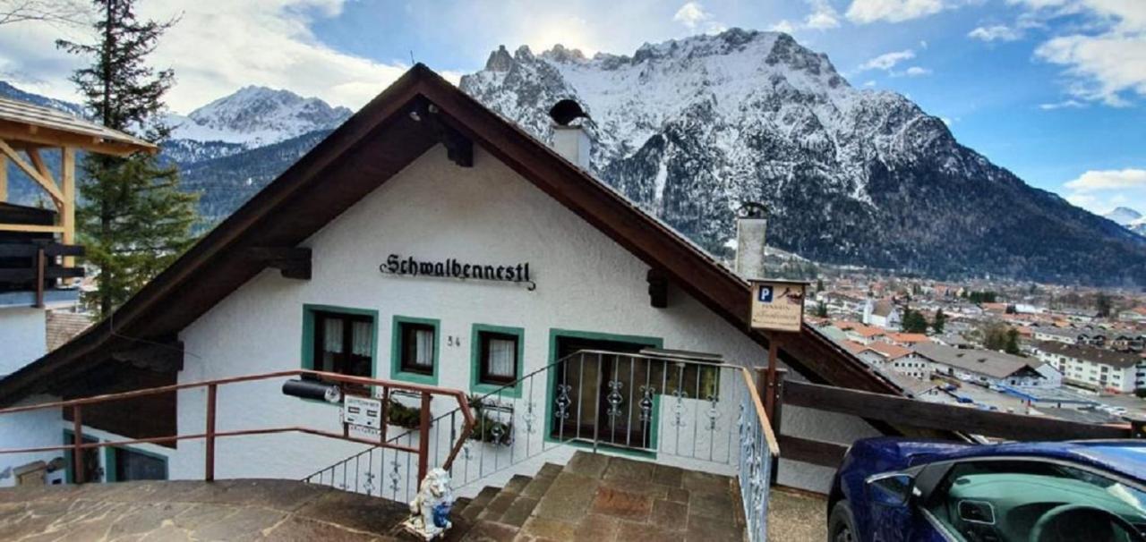 Alpenappartements Schwalbennestl Mittenwald Exterior photo